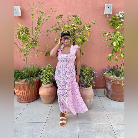 Hill House The Lace Ellie Nap Dress in Pink Lace Collector’s Edition | M - Picture 14 of 16